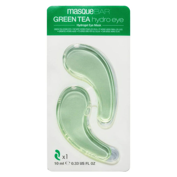 Masque Bar Eye Mask Green Tea Hydrogel, hydraterend en verhelderend oogmasker
