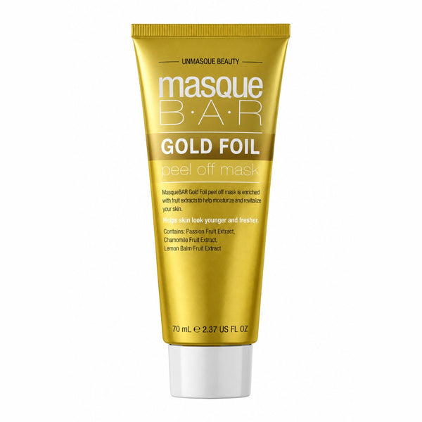 Masque Bar Peel-off Mask Gold Foil, hydraterend goudfolie masker