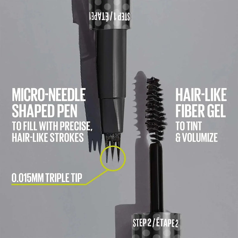 Maybelline Brow Insert 05 Deep Brown, wenkbrauwpen en gel in één, foto 3 van 9