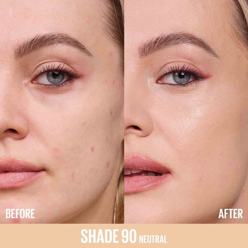 Maybelline Lifter Plump & Glow Foundation 90, vloeibare foundation met huidverzorgende ingrediënten, foto 2 van 6