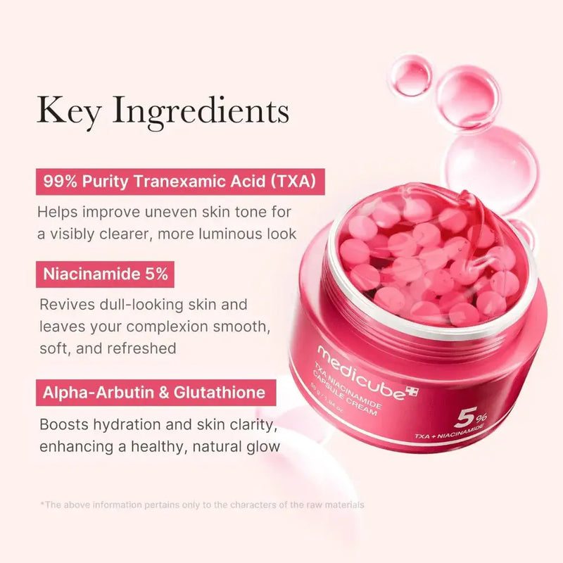 Medicube TXA Niacinamaide Capsule Cream