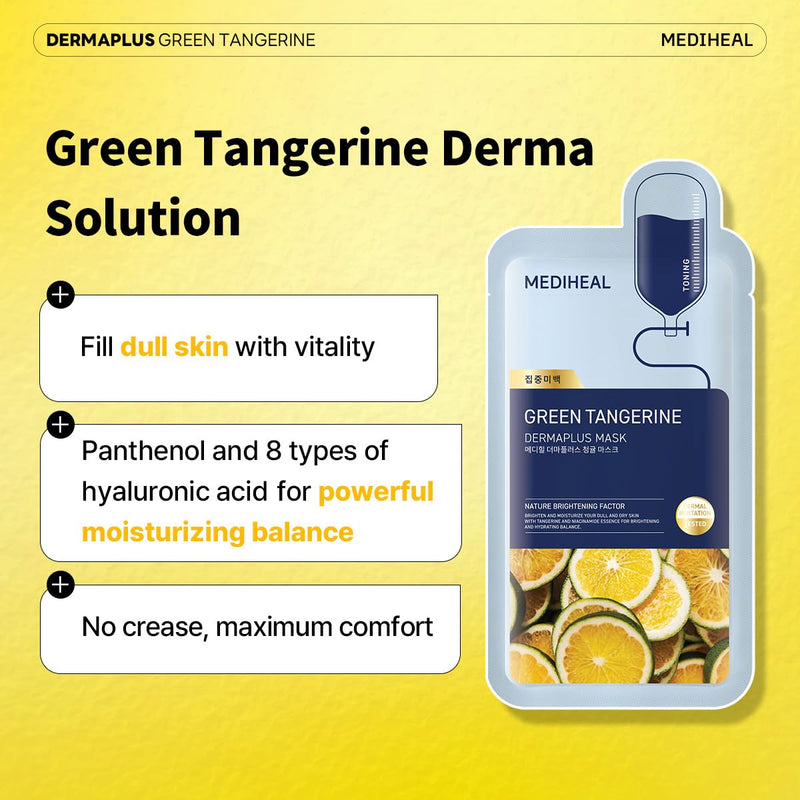 Mediheal Dermaplus Green Tangerine Mask