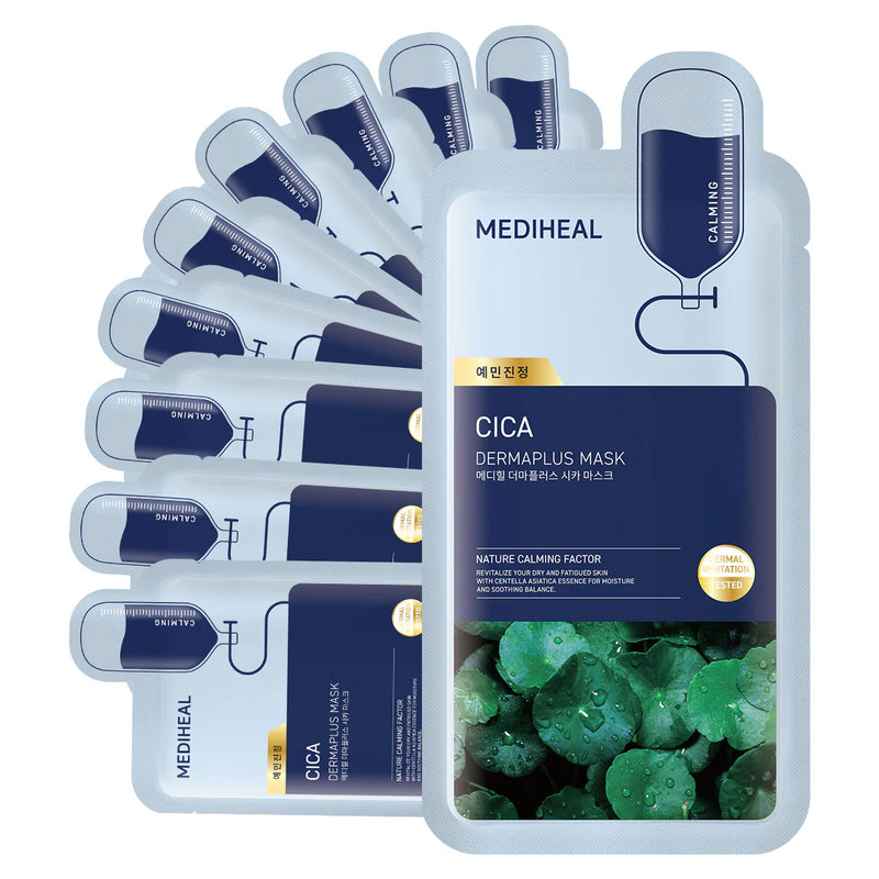 Mediheal Dermaplus Heartleaf Mask 10-Pack