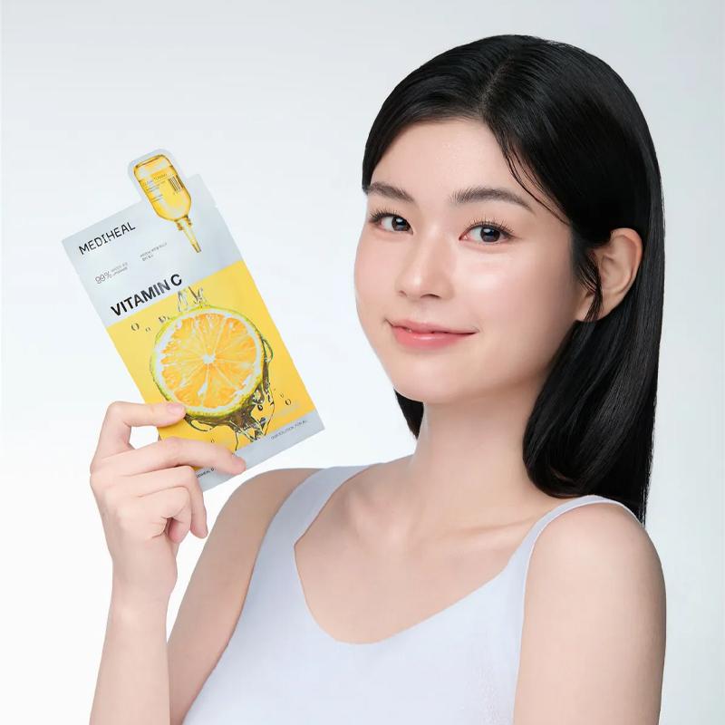 Mediheal Vitamin C Essential Mask Clear Toning 10-Pack