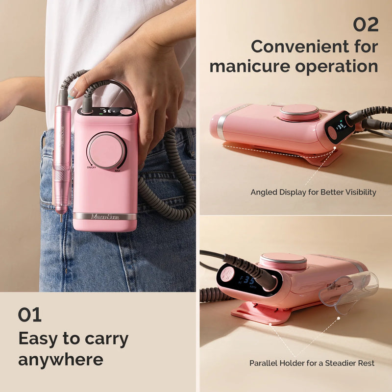 MelodySusie SM320G Nail Drill Pink