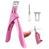 Stainless Steel Edge Cutter Pink