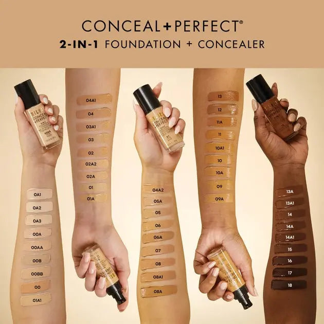 2-in-1 Foundation and Concealer 04 Medium Beige