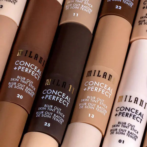 Milani Conceal + Perfect Blur Out Skin Tint 11 Medium Tan Warm Neutral foundation stick, foto 6 van 7