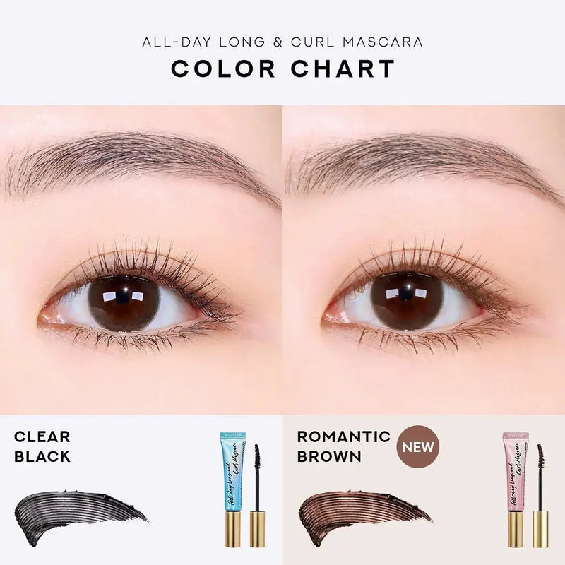 Milk Touch All-Day Long And Curl Mascara 02 Brown