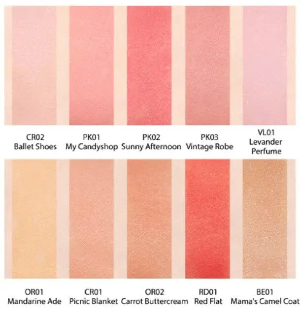 Missha Cotton Blush Mandarine Ade