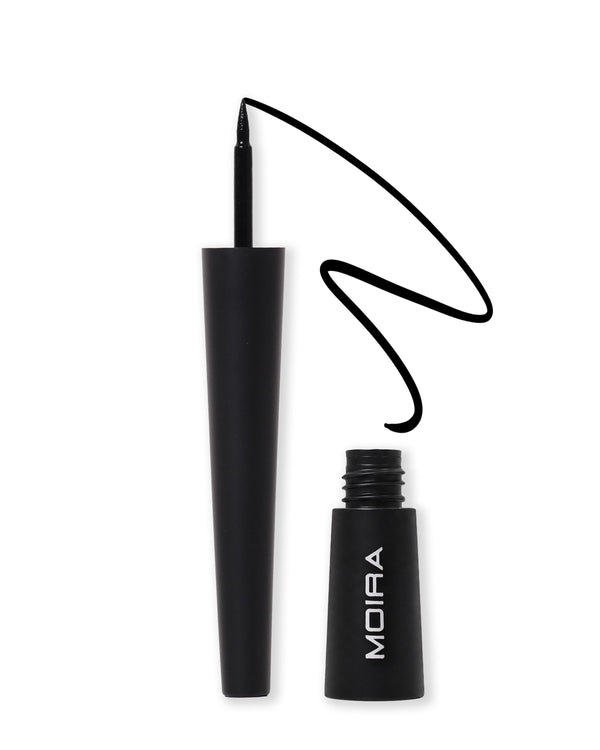 Moira 24HR Ink Dip Liner 001, Black