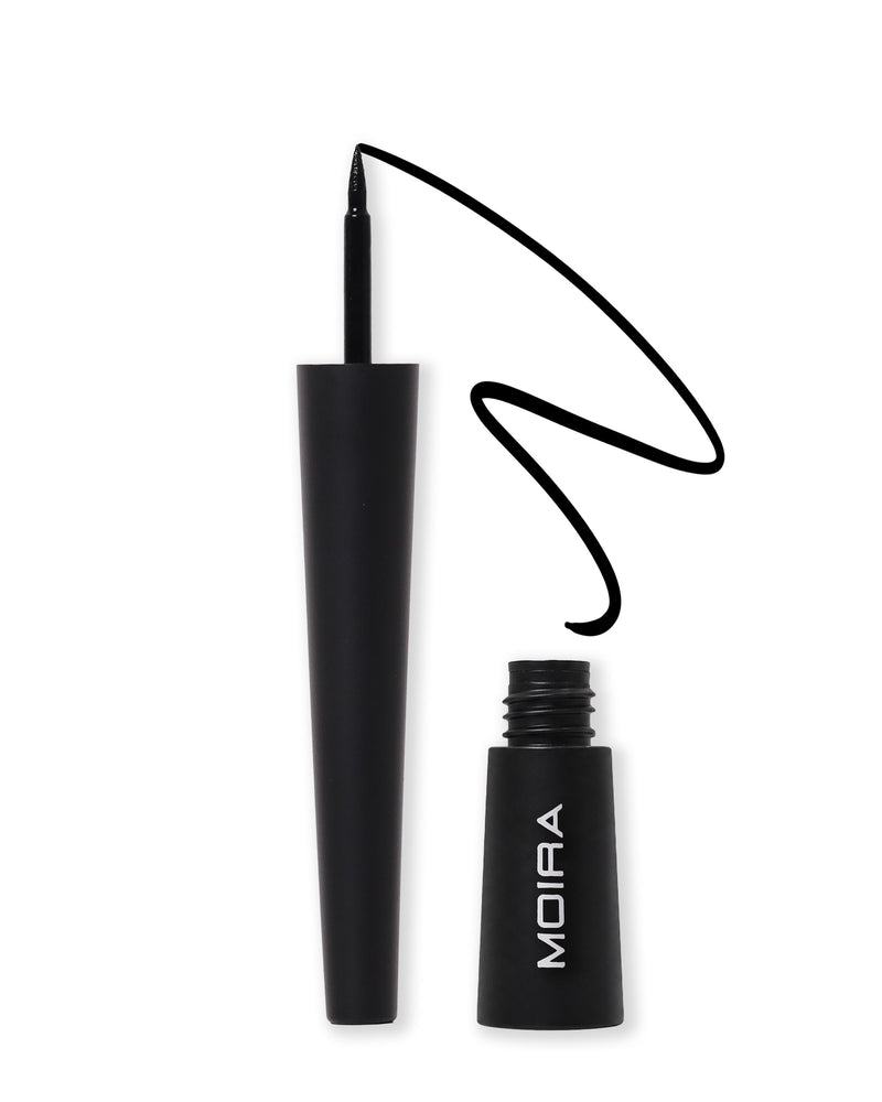 Moira 24HR Ink Dip Liner 001, Black