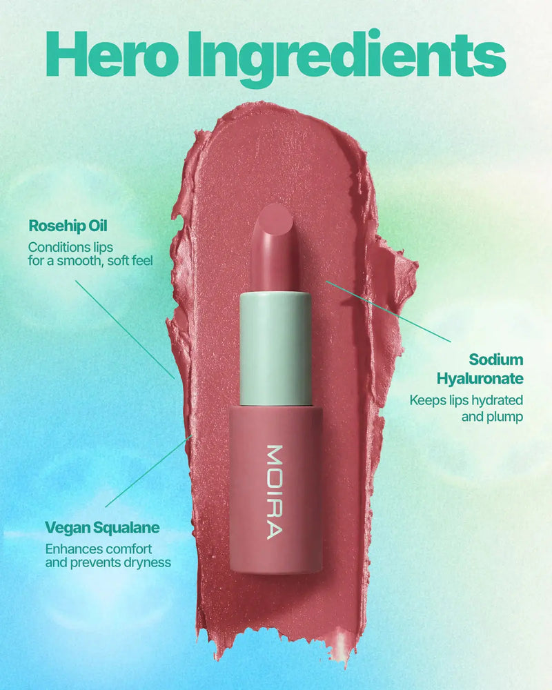 Moira Angel Satin Lipstick 008 Lullaby