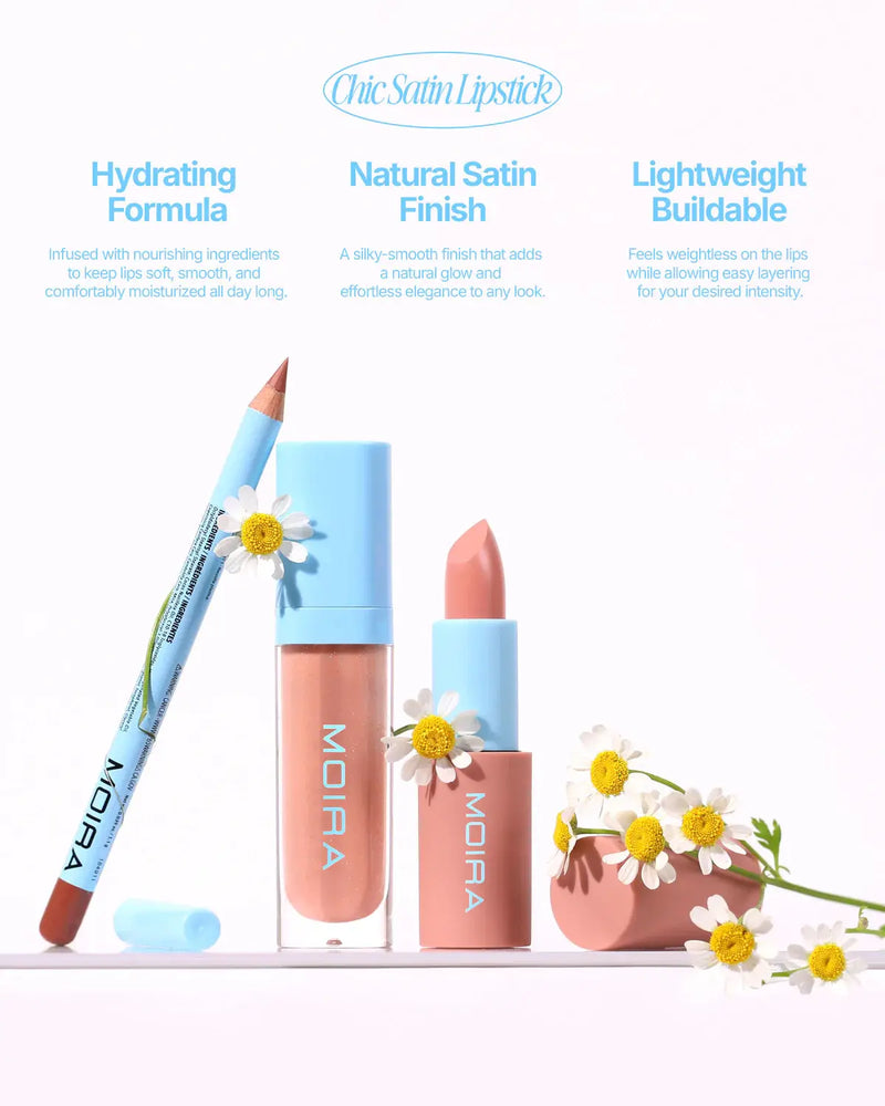 Moira Chic Satin Lipstick 004 Time Capsule