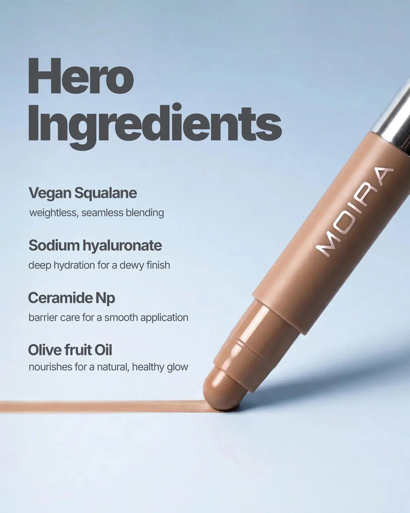 Moira Precision Sculpt Stick Bronzer & Contour 001 Silk