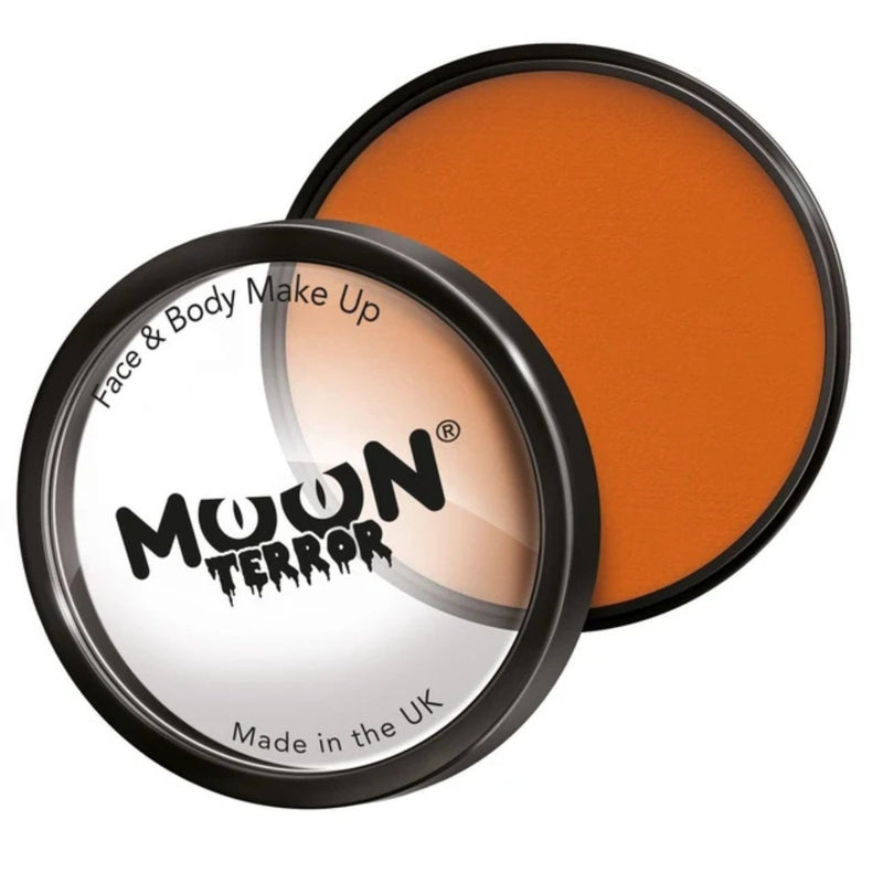 Moon Creations Moon Terror Face Paint Cake Pot Pumpkin Orange