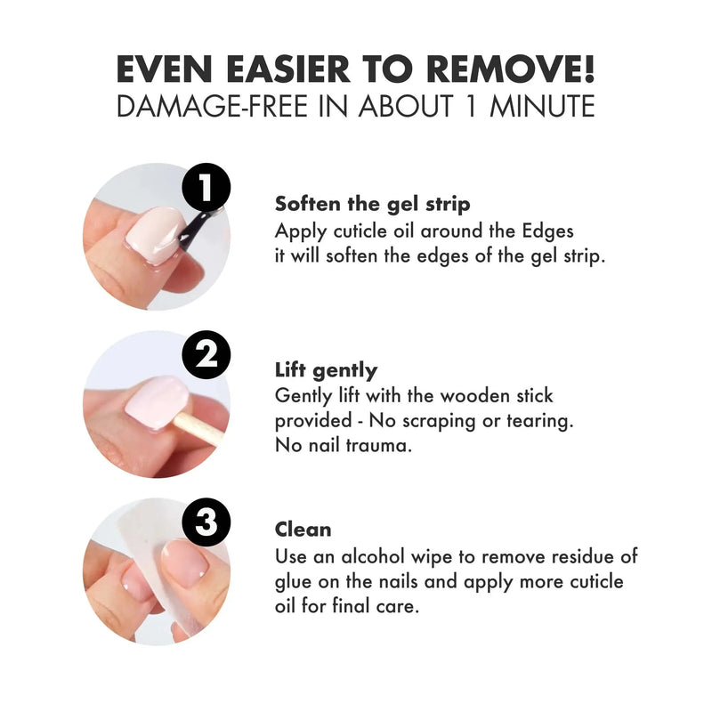 MoYou London UV Gel Strips Red Riding Hood