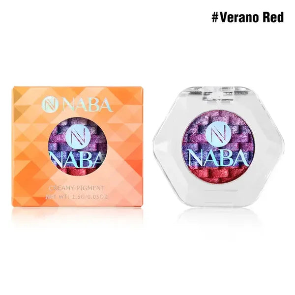 Naba Cosmetics Rainbow Creamy Pigment Verano Red