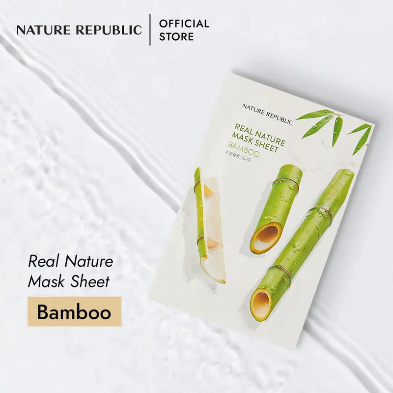 Nature Republic Real Nature Sheet Mask Bamboo