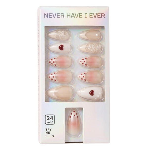 Never Have I Ever Press-On Nails Lover Girl