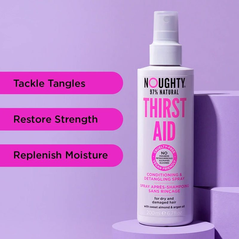 Noughty Thirst Aid Conditioning & Detangling Spray