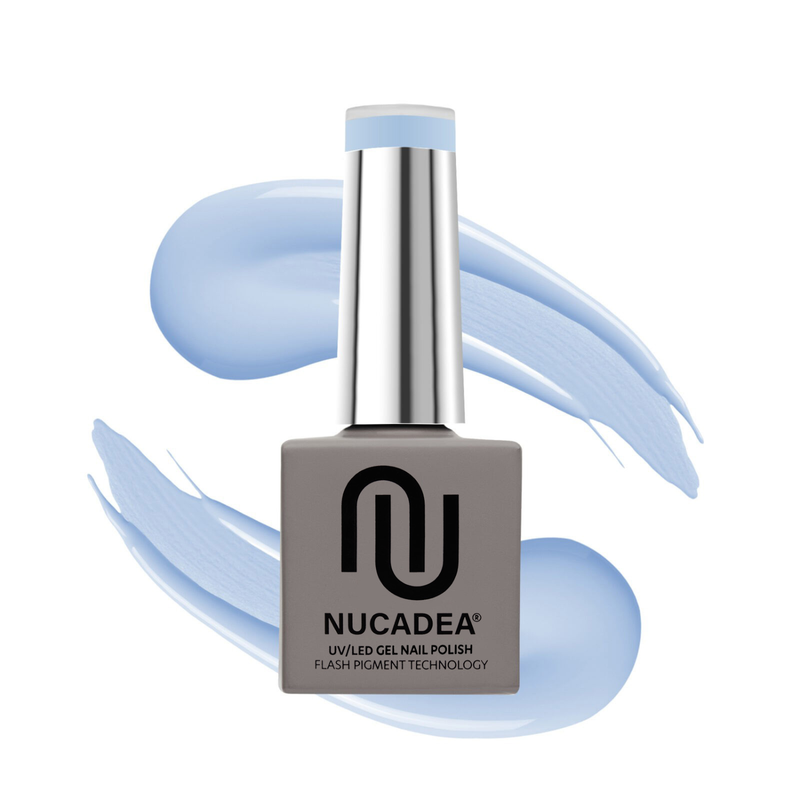 Nucadea UV/LED Gel Nail Polish No. 4 Light Blue