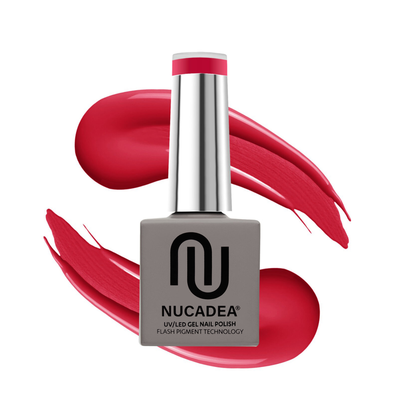 Nucadea UV/LED Gel Nail Polish No. 58 Pinkish Red