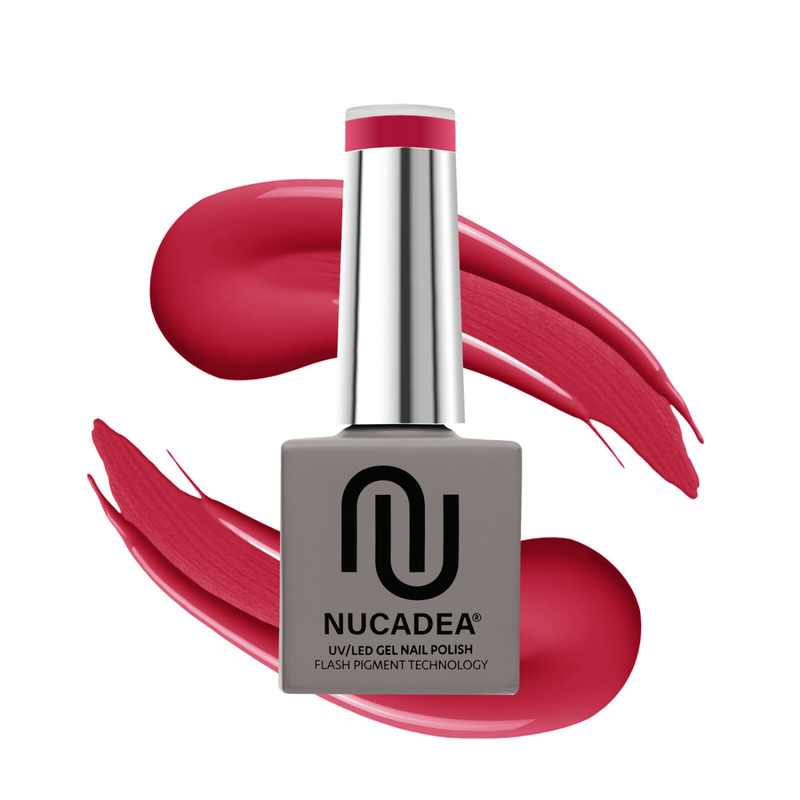 Nucadea UV/LED Gel Nail Polish No. 61 Dark Raspberry Red