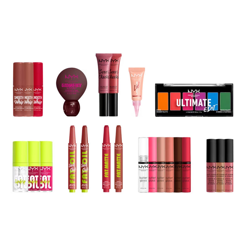 NYX Professional Makeup Bling the Halls Advent Calendar, 24-delige make-up adventskalender, foto 6 van 6