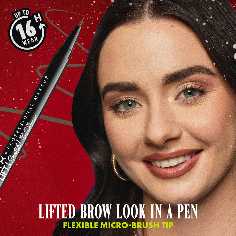NYX Professional Makeup Bling the Halls Brow Glue Duo 01, set voor wenkbrauwen, foto 4 van 10