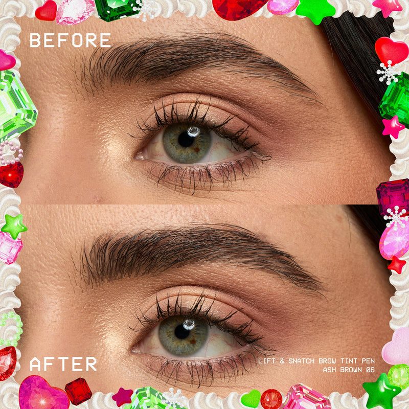 NYX Professional Makeup Bling the Halls Brow Glue Duo 01, set voor wenkbrauwen, foto 6 van 10