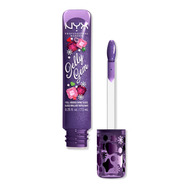 NYX Professional Makeup Bling the Halls Jelly Gem 04, lipgloss met multidimensionale glinstering