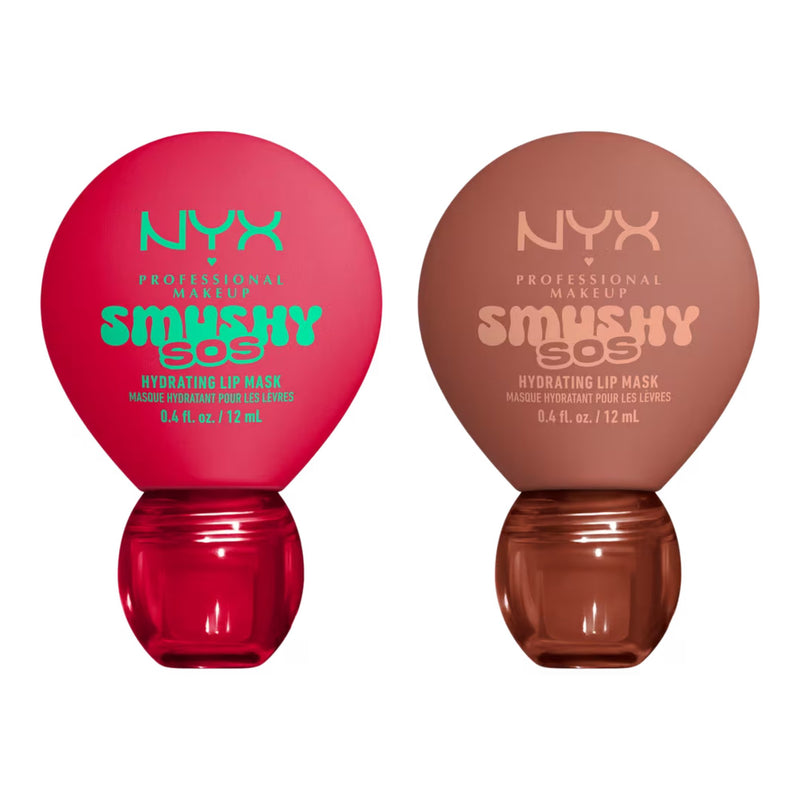 NYX Professional Makeup Bling the Halls Smushy SOS Kit, duo-set lip balsems, foto 6 van 6