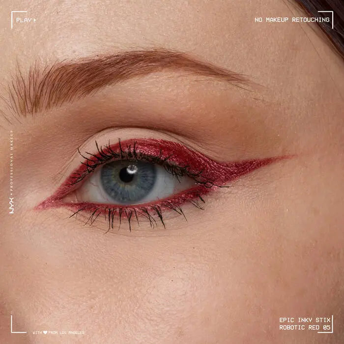NYX Professional Makeup Epic Inky Stix Eyeliner Robotic Red