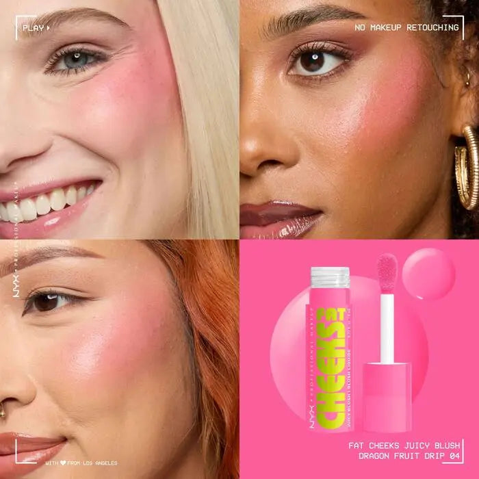 NYX Professional Makeup Fat Cheeks Blush Dragon Fruit Drip