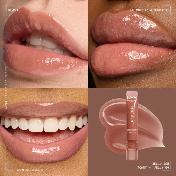 NYX Professional Makeup Jelly Job Lipgloss Toast N Jelly
