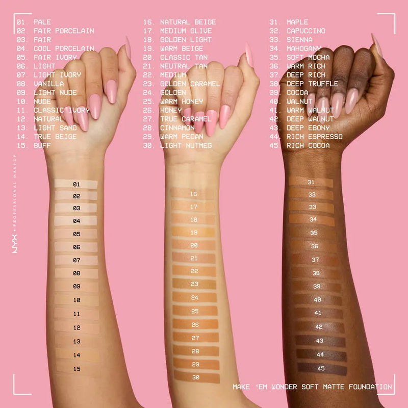 NYX Professional Makeup Make 'EM Wonder Foundation Rich Cocoa