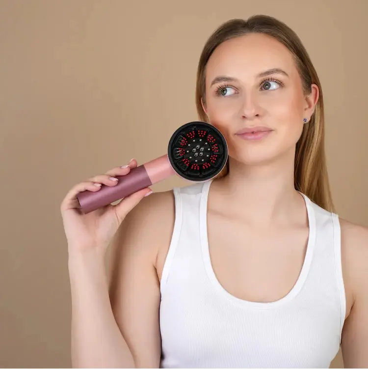 Olieo Scalp Massager Pro Cherry Blossom Pink