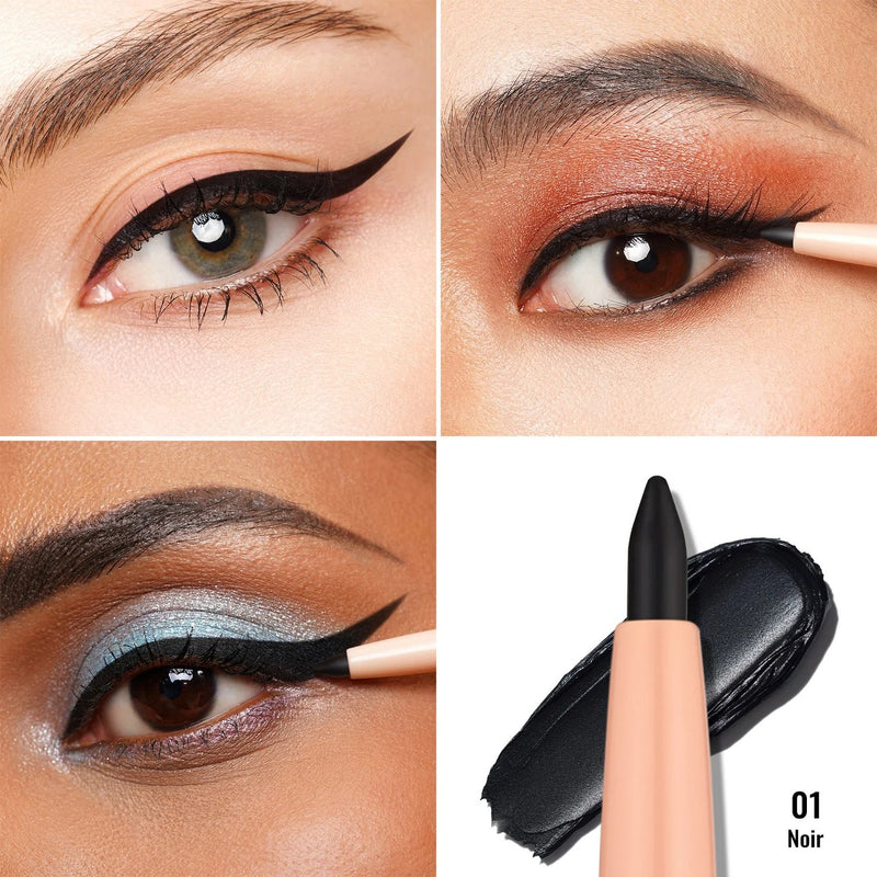 Oulac Glow Glamour Cream Eyeliner 01 Noir
