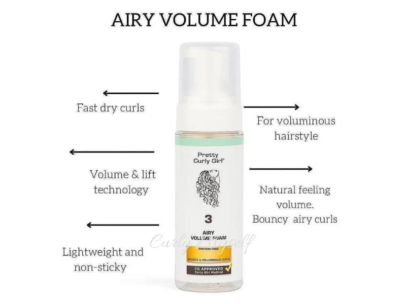 Pretty Curly Girl Airy Volume Foam 250 ml.