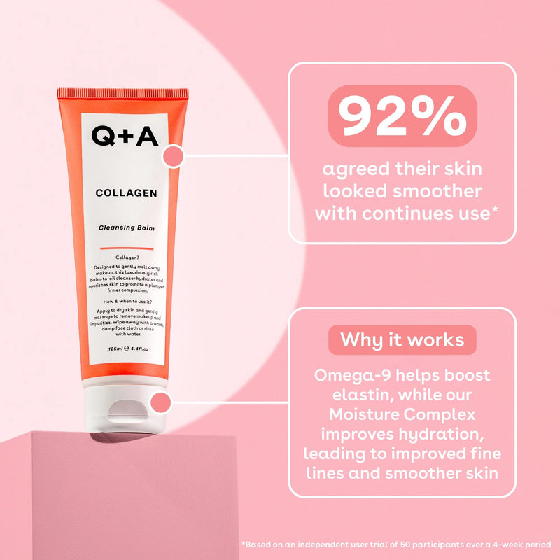 Q+A Collagen Cleansing Balm