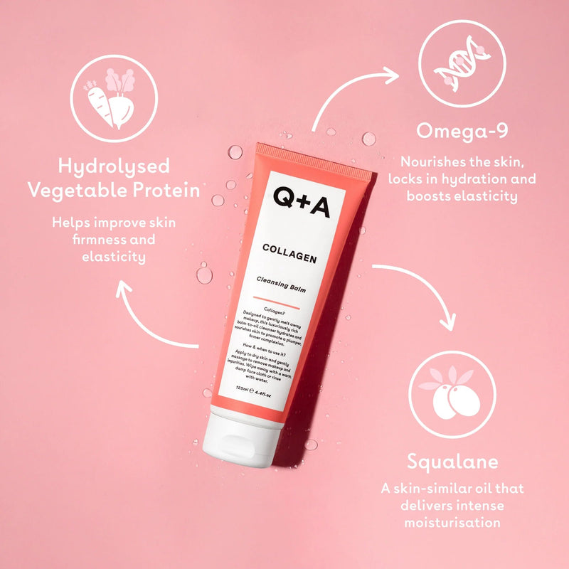 Q+A Collagen Cleansing Balm