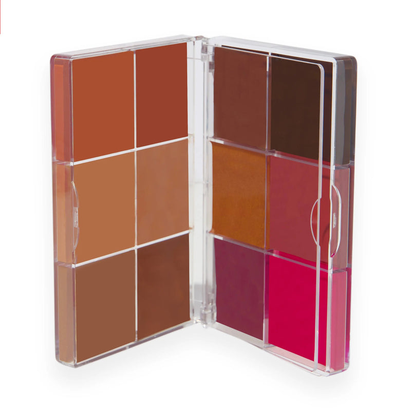 Revolution Everything Base Face Icon Complexion Palette Dark