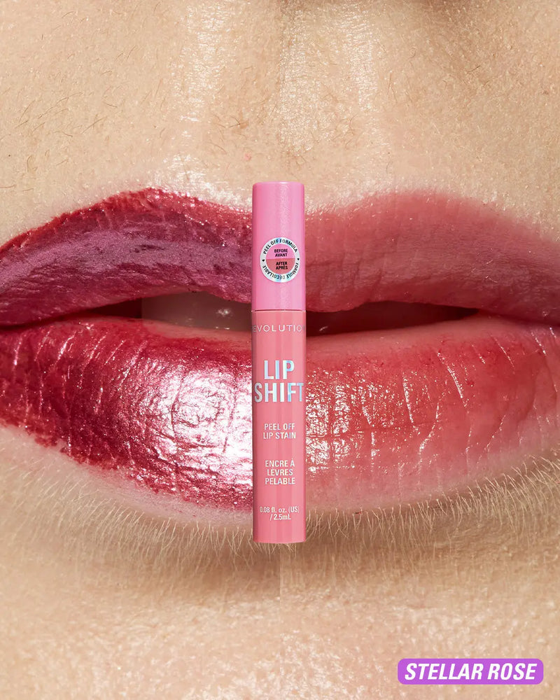 Revolution Lip Shift Peel Off Lip Stain Stellar Rose