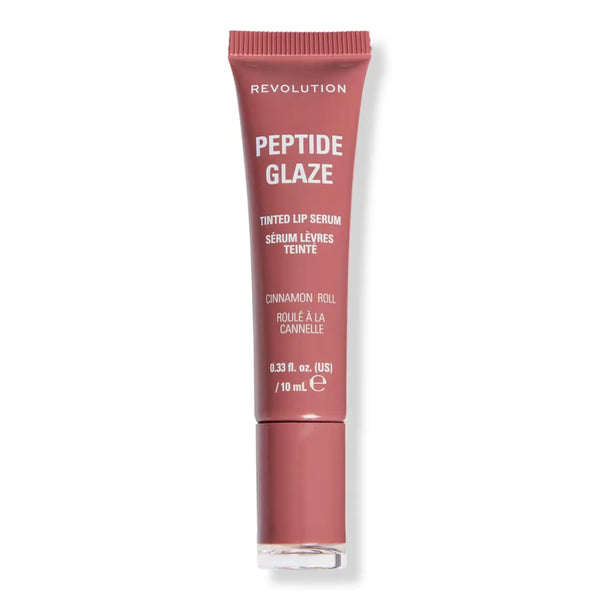 Revolution Peptide Glaze Tinted Lip Serum Cinnamon Roll