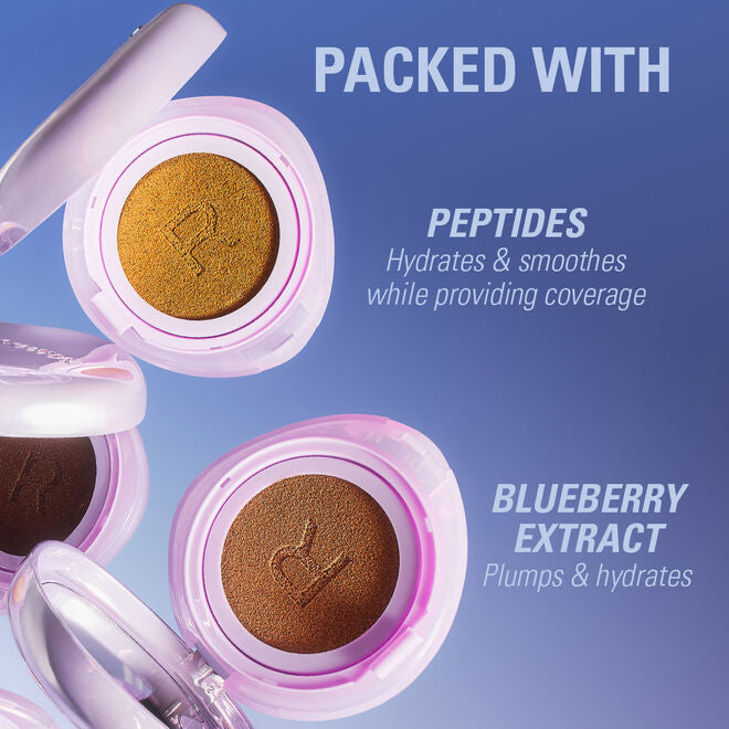 Revolution Superdewy Cushion Foundation Medium Neutral Warm, cushion foundation, foto 7 van 10
