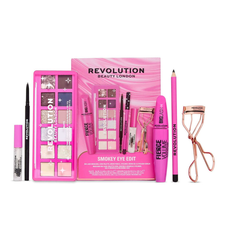Revolution The Smokey Eye Edit, complete make-up set voor een smokey eye look