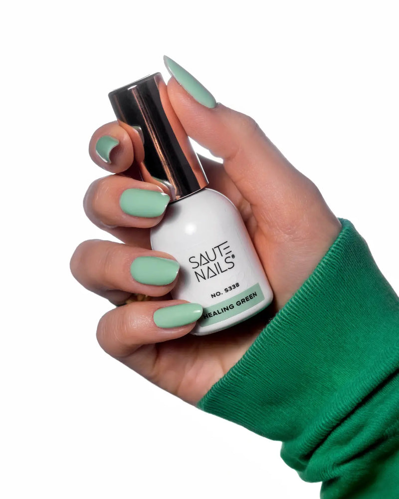Saute Nails UV Gel Polish S338 Healing Green