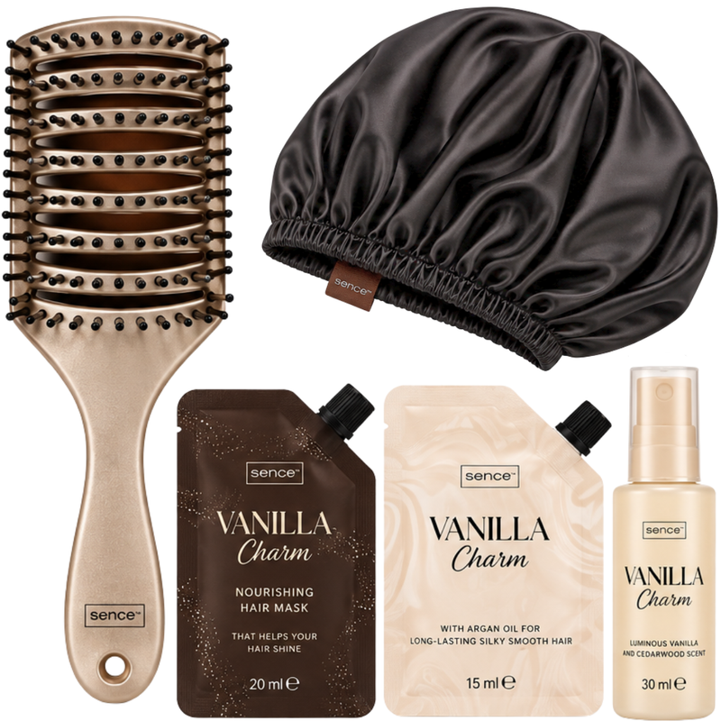 Sence Vanilla Charm Hair Care Set 5 Pcs. complete haarverzorgingsset