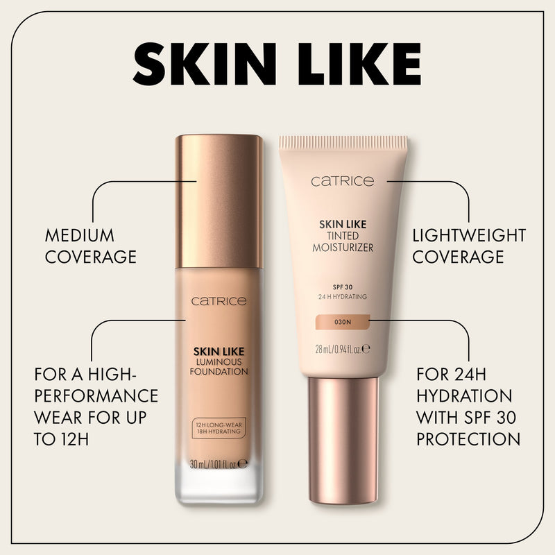 Catrice Skin Like Luminous Foundation 007N, vloeibare foundation met natuurlijke finish, foto 3 van 10